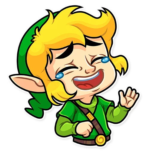 Стикерпак The Hero of Hyrule для Telegram