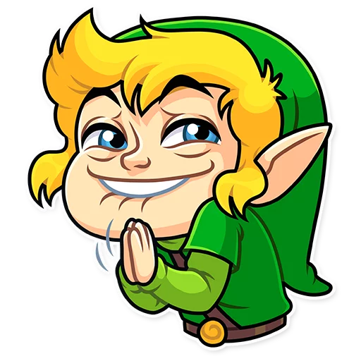 😏 Стикер «The Hero of Hyrule» для Telegram