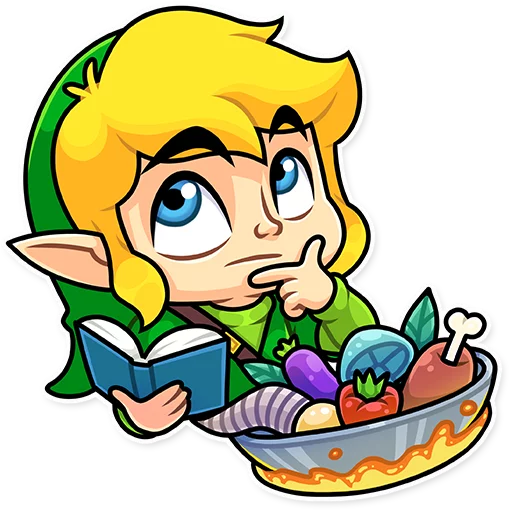 🤔 Стикер «The Hero of Hyrule» для Telegram