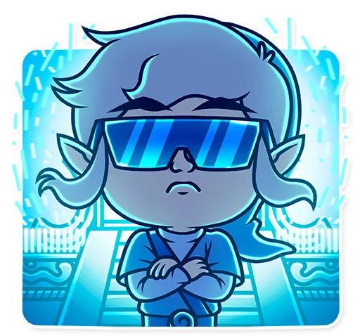 😎 Стикер «The Hero of Hyrule» для Telegram