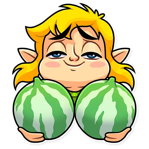 ☺️ Стикер «The Hero of Hyrule» для Telegram