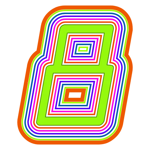 ❤️‍🔥 Эмодзи «glitchy kitchy» для Telegram