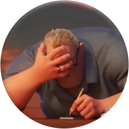 🤦‍♂️ Стикер «The Incredibles» для Telegram