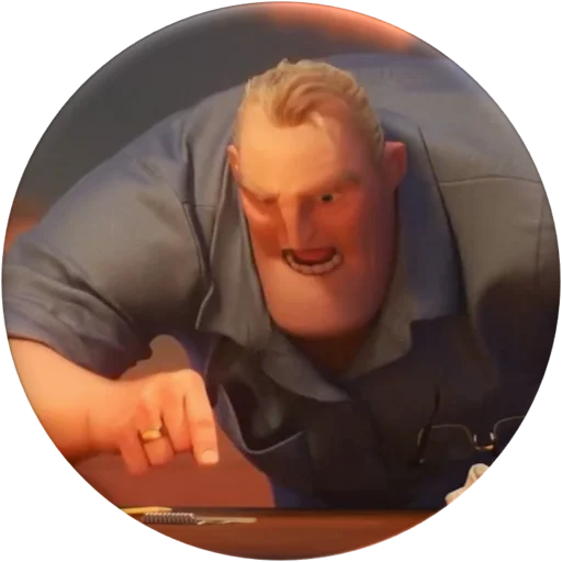 😡 Стикер «The Incredibles» для Telegram