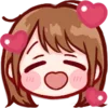 Стикер 2 Kawaii Toco - парные эмоджи 💕