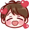 Стикер 7 Kawaii Toco - парные эмоджи 💕