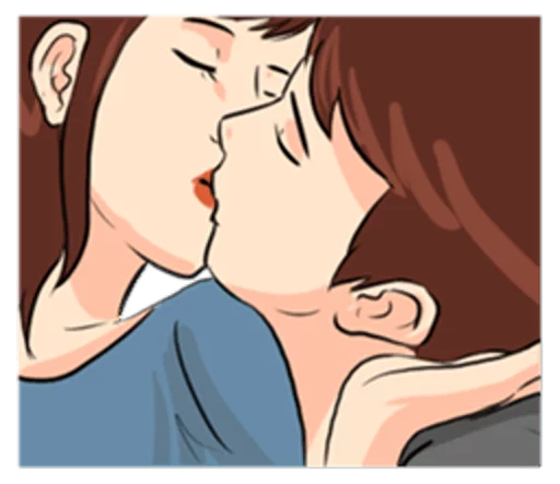 💏 Стикер «The Kissing» для Telegram