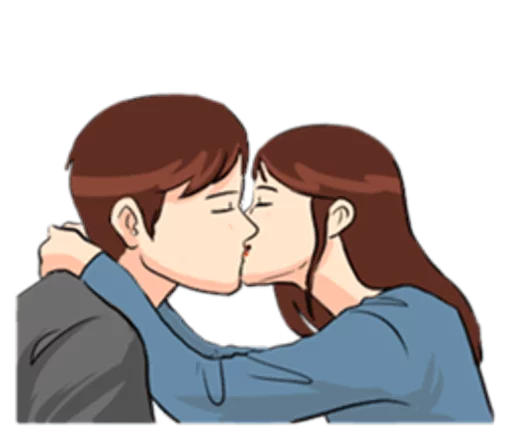 💏 Стикер «The Kissing» для Telegram