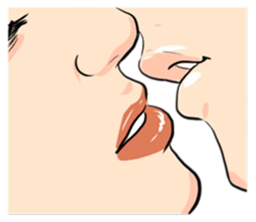 💏 Стикер «The Kissing» для Telegram