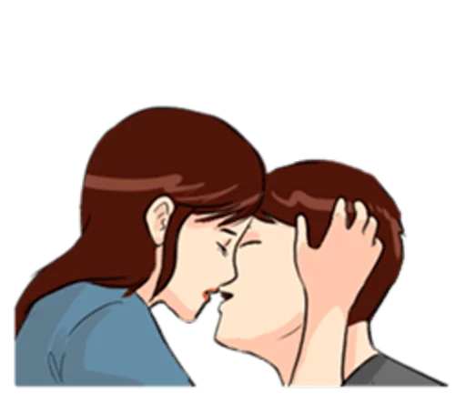 💏 Стикер «The Kissing» для Telegram