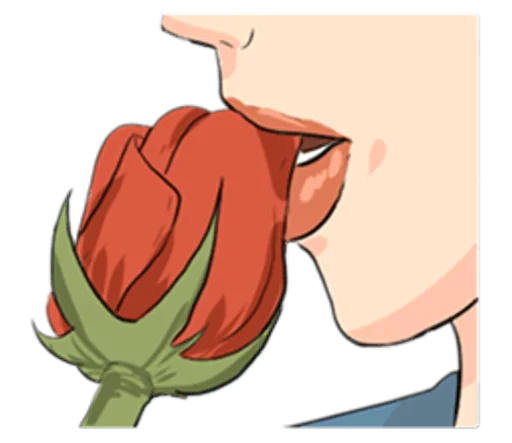 🌹 Стикер «The Kissing» для Telegram