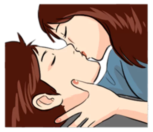 💏 Стикер «The Kissing» для Telegram