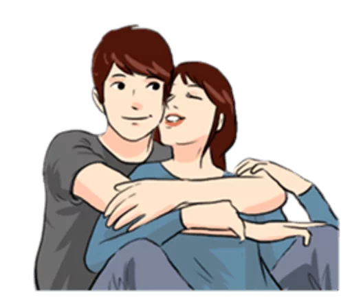 💑 Стикер «The Kissing» для Telegram