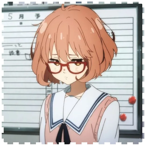 😳 Стикер «Kuriyama Mirai» для Telegram