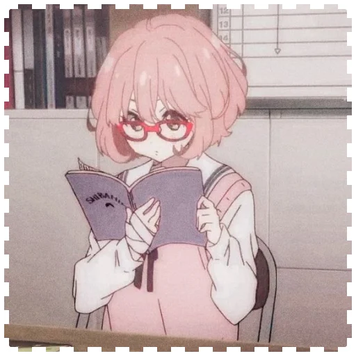 📔 Стикер «Kuriyama Mirai» для Telegram