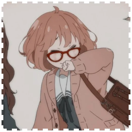 😱 Стикер «Kuriyama Mirai» для Telegram