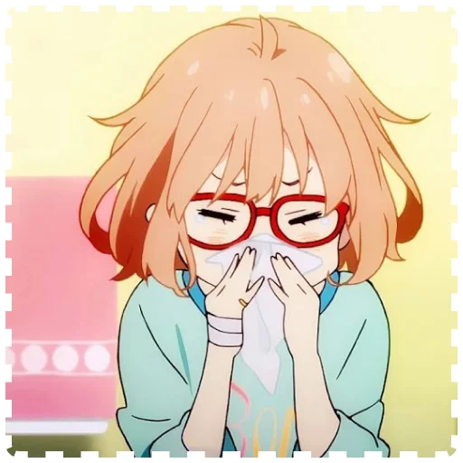 😱 Стикер «Kuriyama Mirai» для Telegram