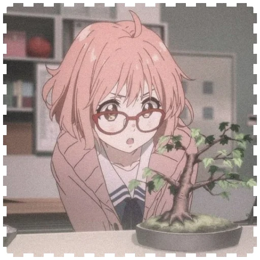 🌴 Стикер «Kuriyama Mirai» для Telegram