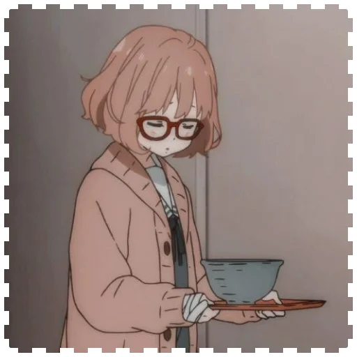 😶 Стикер «Kuriyama Mirai» для Telegram