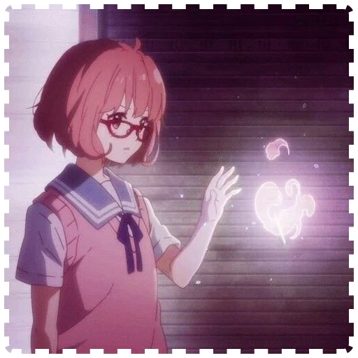 ✨ Стикер «Kuriyama Mirai» для Telegram