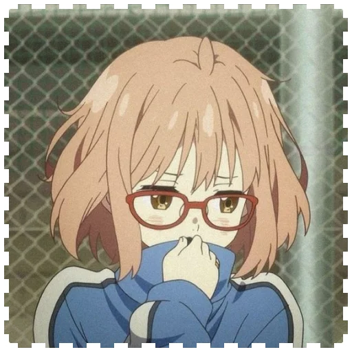 😳 Стикер «Kuriyama Mirai» для Telegram