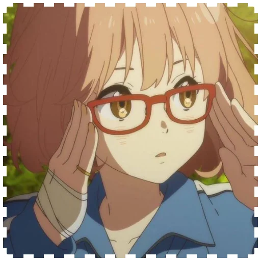 👓 Стикер «Kuriyama Mirai» для Telegram