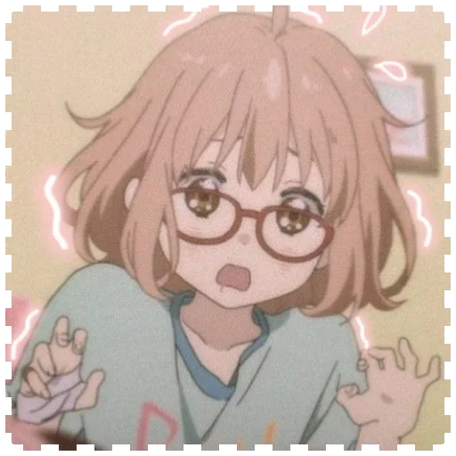 🫣 Стикер «Kuriyama Mirai» для Telegram