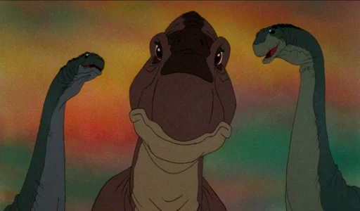 ⁉ Стикер «The Land Before Time» для Telegram