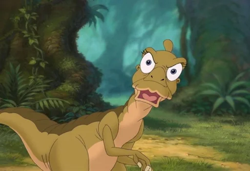 😠 Стикер «The Land Before Time» для Telegram