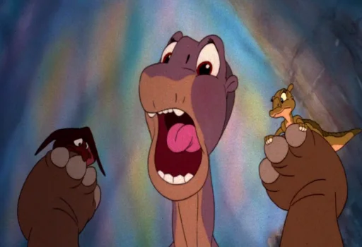 Стикерпак The Land Before Time для Telegram
