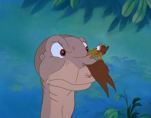 😠 Стикер «The Land Before Time» для Telegram