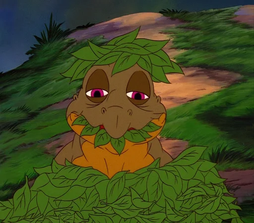 🤑 Стикер «The Land Before Time» для Telegram
