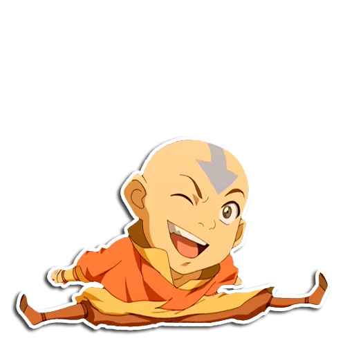 😉 Стикер «Avatar The last airbender» для Telegram