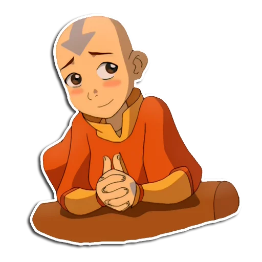 😍 Стикер «Avatar The last airbender» для Telegram