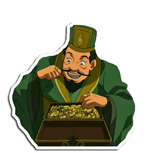 🤑 Стикер «Avatar The last airbender» для Telegram