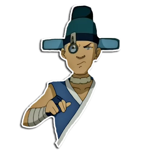 🕵 Стикер «Avatar The last airbender» для Telegram