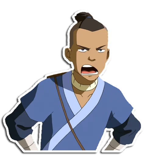 😾 Стикер «Avatar The last airbender» для Telegram