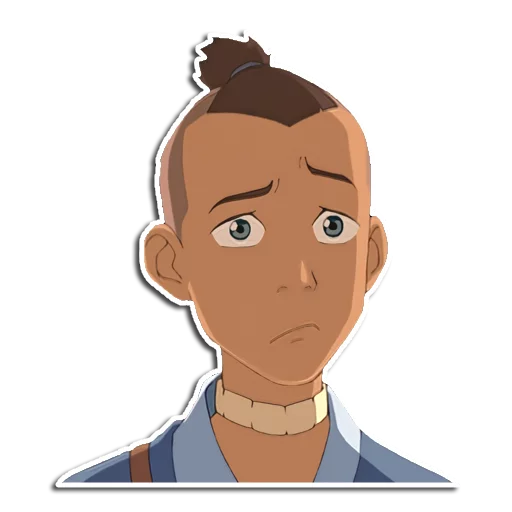 😔 Стикер «Avatar The last airbender» для Telegram