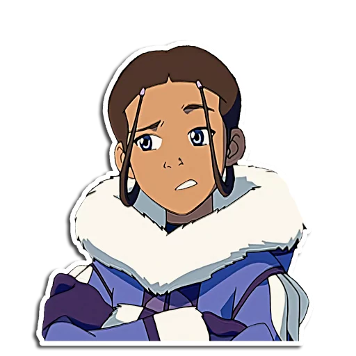 😕 Стикер «Avatar The last airbender» для Telegram