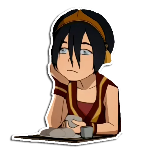 🙁 Стикер «Avatar The last airbender» для Telegram