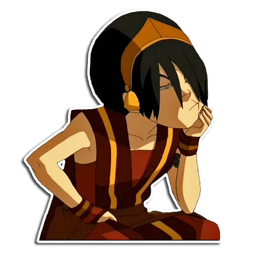 ☹ Стикер «Avatar The last airbender» для Telegram