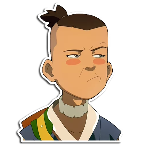 😒 Стикер «Avatar The last airbender» для Telegram