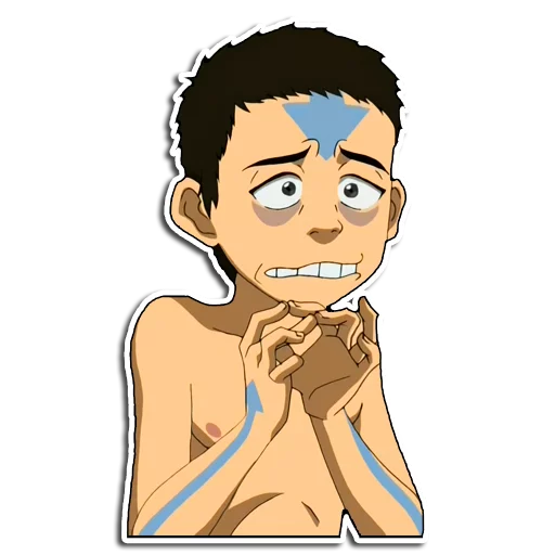 😟 Стикер «Avatar The last airbender» для Telegram