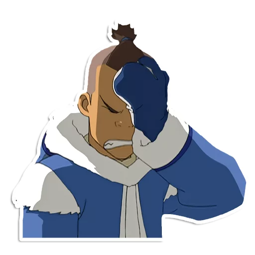 😑 Стикер «Avatar The last airbender» для Telegram