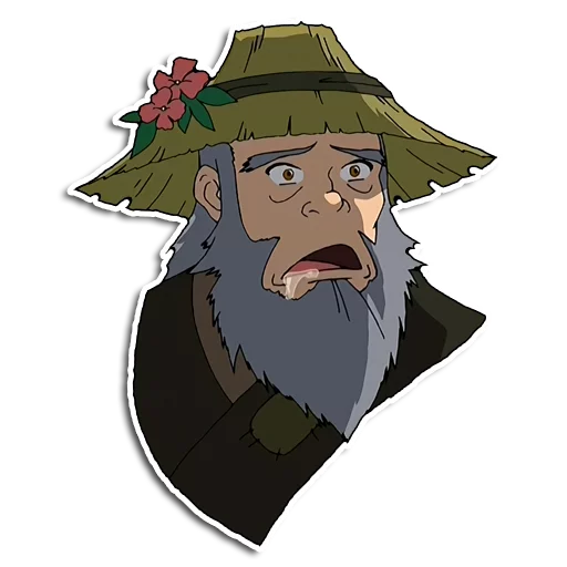 😦 Стикер «Avatar The last airbender» для Telegram