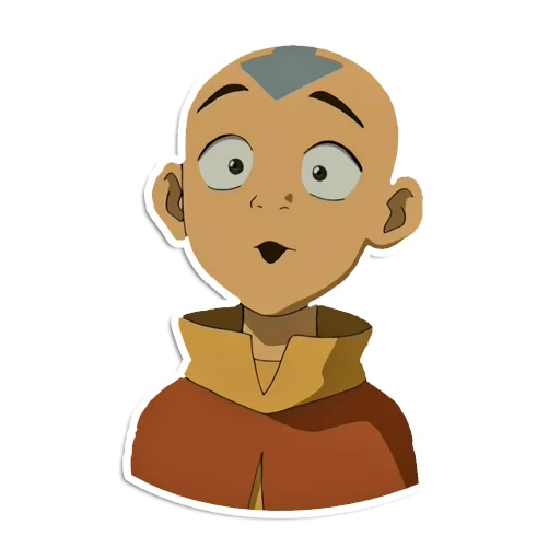 😲 Стикер «Avatar The last airbender» для Telegram