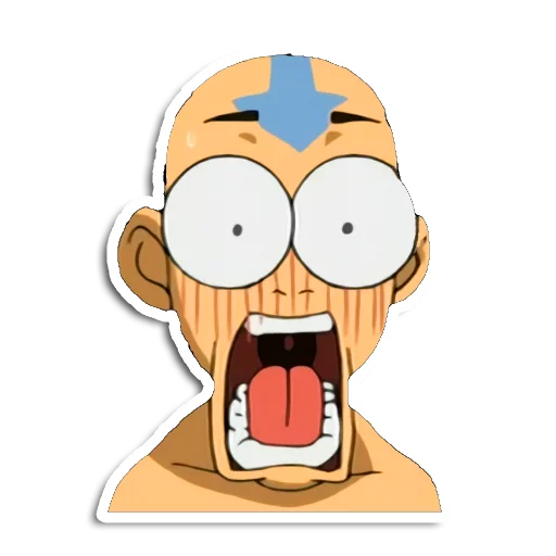 😵 Стикер «Avatar The last airbender» для Telegram