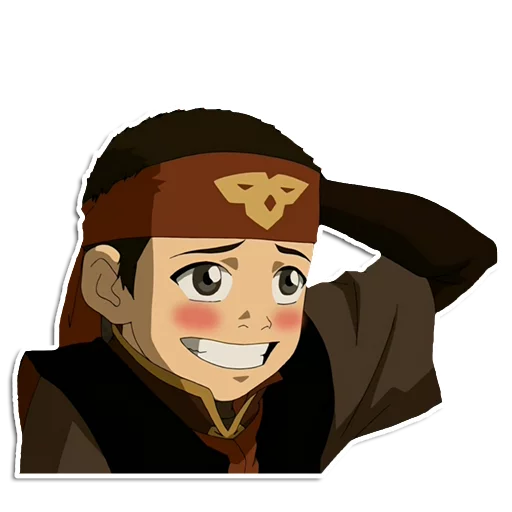 😳 Стикер «Avatar The last airbender» для Telegram