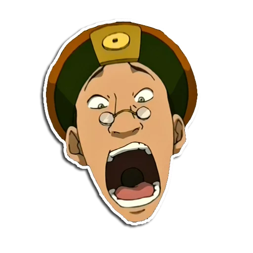 😱 Стикер «Avatar The last airbender» для Telegram