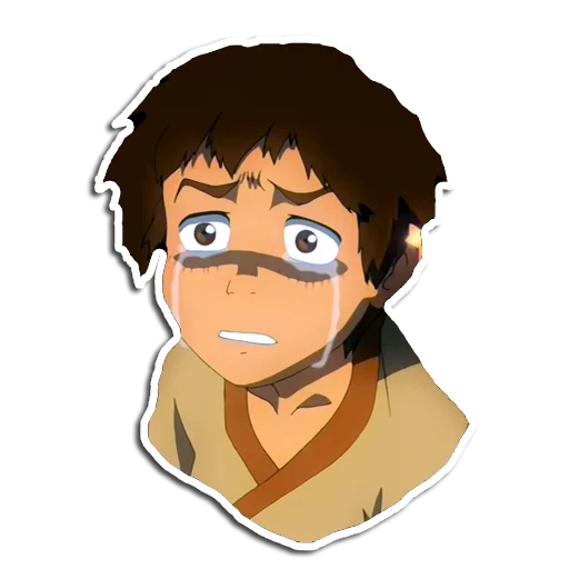 😰 Стикер «Avatar The last airbender» для Telegram